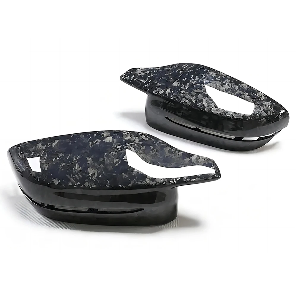 Replacement Rearview Side Mirror Covers Cap For BMW G30 G38 G11 G12 G14 G15 G16 5 7 8 Series G80 Forged Carbon Fiber Shell