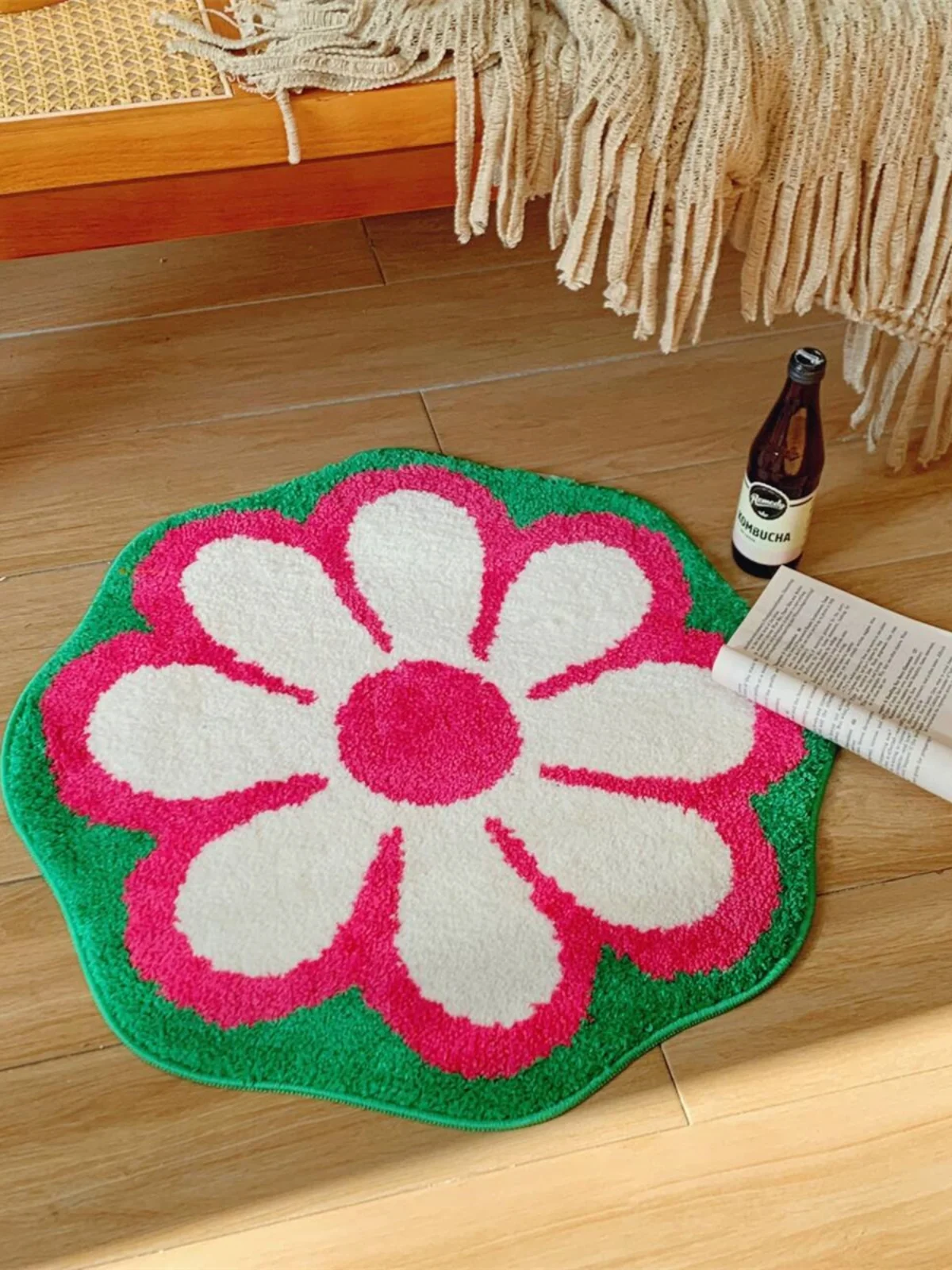 VIKAMA Shaniproo زهرة السجاد مدخل باب حصيرة لغرفة المعيشة وغرفة النوم والحمام ماصة السجاد للديكور المنزل #2