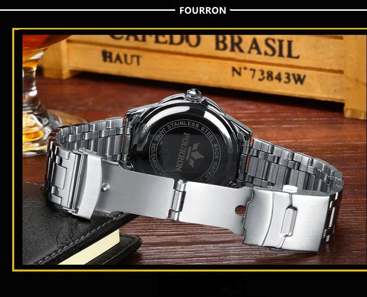 New Fashion  Luxury Top brand  watches men waterproof Simple Genuine watch steel men\'s quartz watch men clock Dropshipping!!!