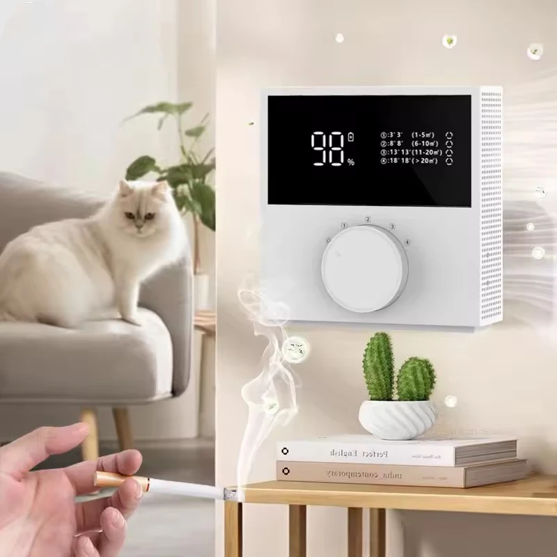 

Xiaomi Air PurifierSmoke Odor Negative Ion Purifier Portable Mini Mute Efficient Purifying with Aroma Air Cleaner for Home Bedro