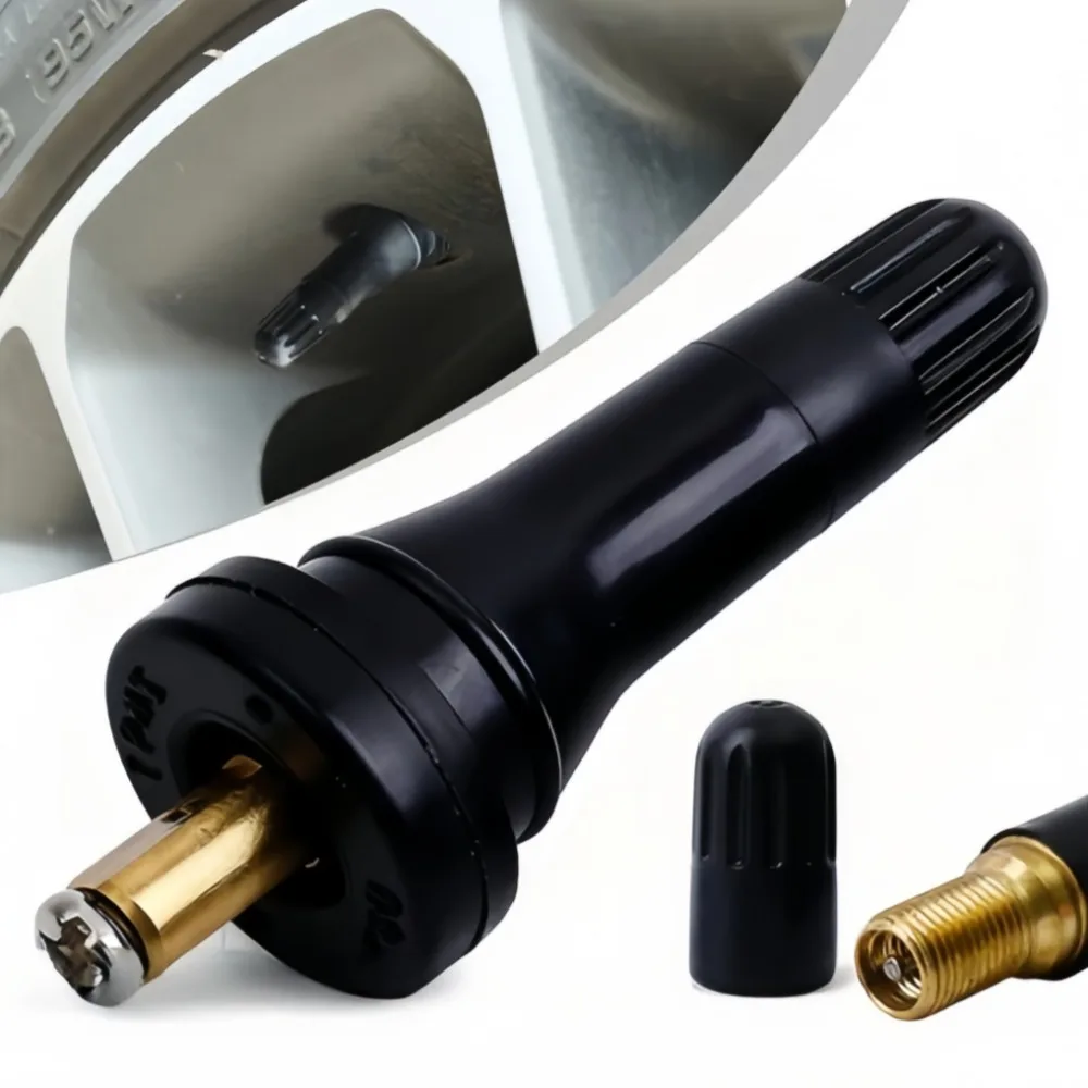 

2pcs Car Tyre Pressure Monitor Sensor Metal Valve Stem Auto Tire Safety Monitor Tool Universal Car Motorcycle Repair Supplies