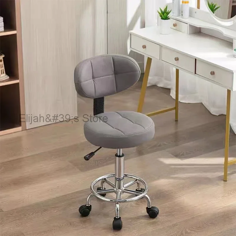 

Restaurant Living Room Swivel Bar Chair Modern Minimalist Relax Salon Bar Chair Balcony Vanity Tabourets De Bar Furniture BL50BY