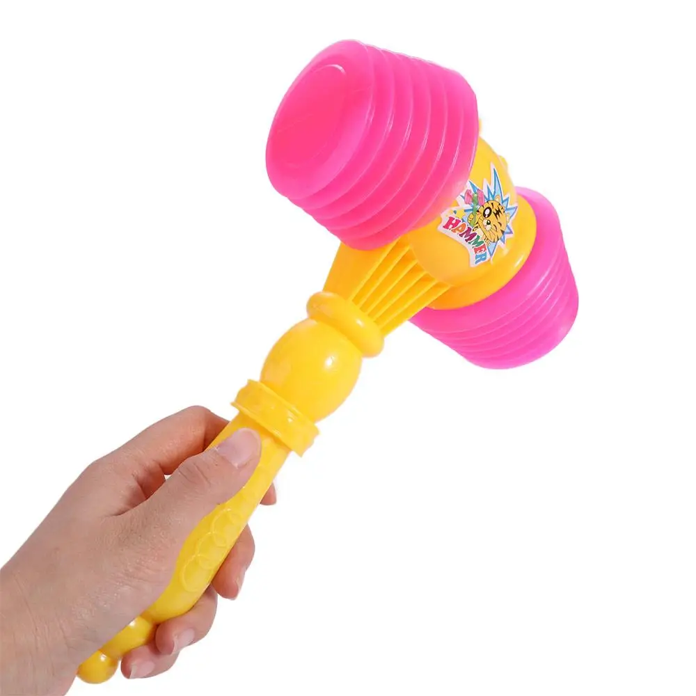 Vocal Knocking Knocking Hammer Toy Noise Maker Squeaky Sound BB Hammer Whistle Training Large Sound Hammers Toys