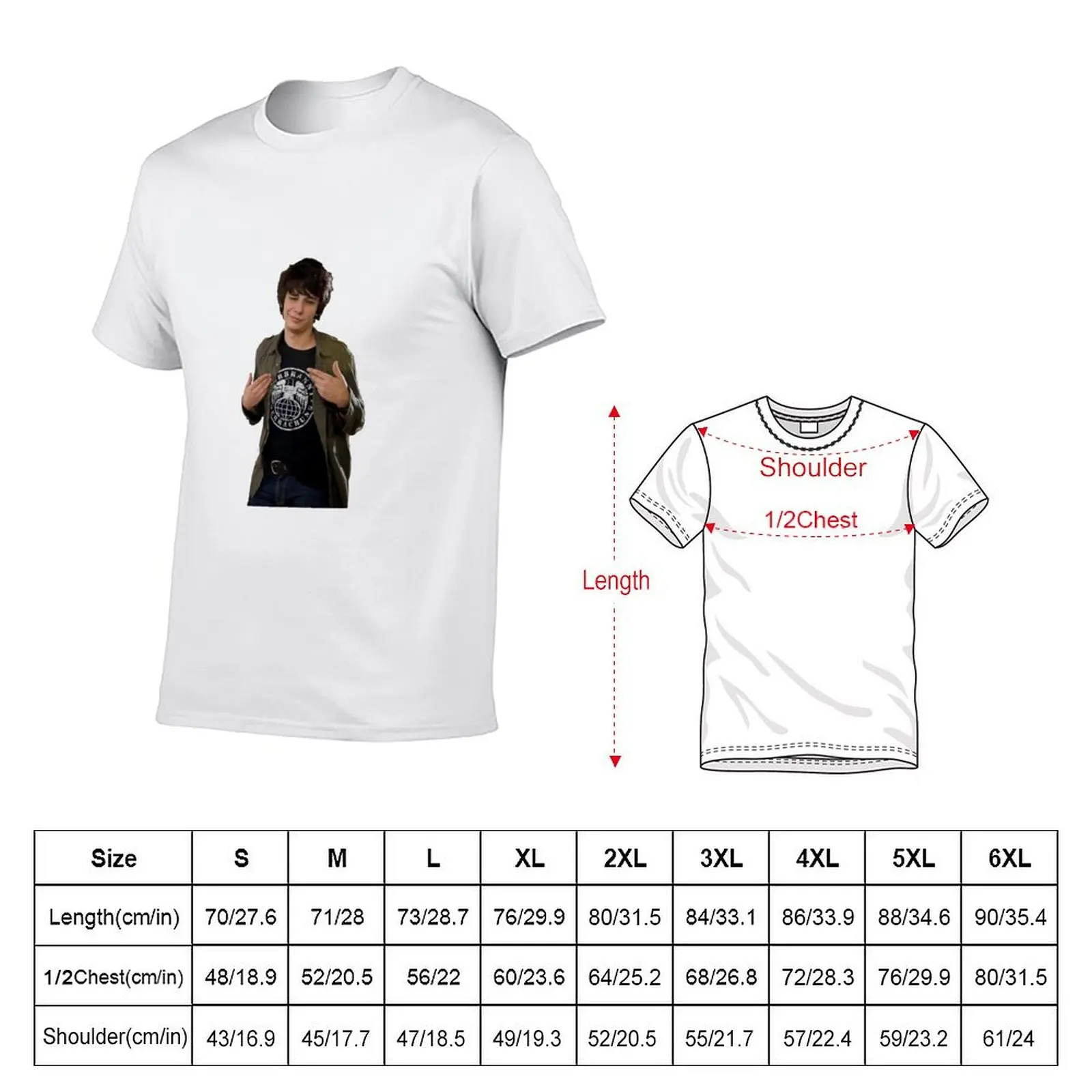 Rodrick Heffley T-Shirt Summer Fashion Casual Tee Shirt