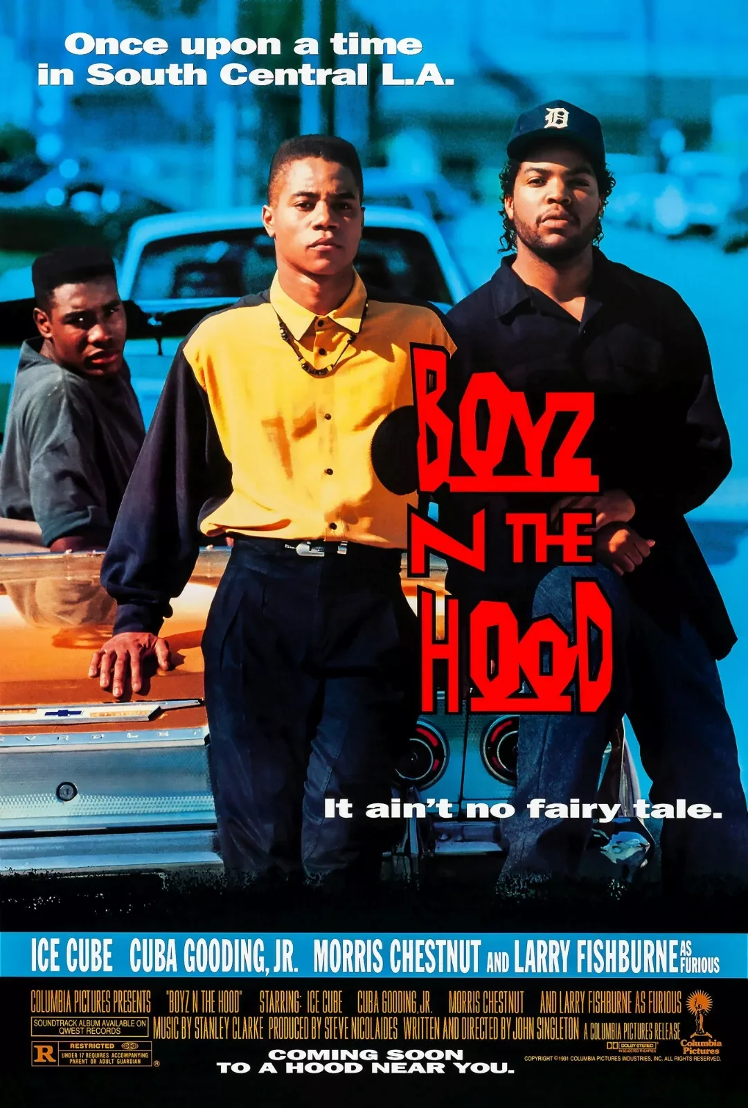 Boyz-n-The-Hood Movie Print Art Canvas Poster For Living Room Decor Home Wall Picture