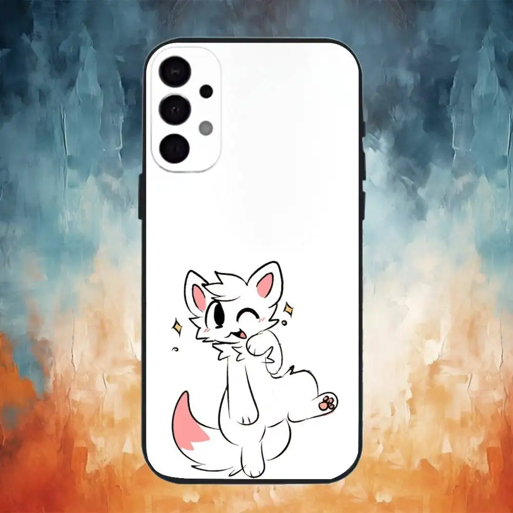 Cute B- Boykisser Phone Case For Samsung S25,S24,S21,S22,S23,S30,Ultra,S20,Plus,Fe,Note,10,9,5G Black Cover