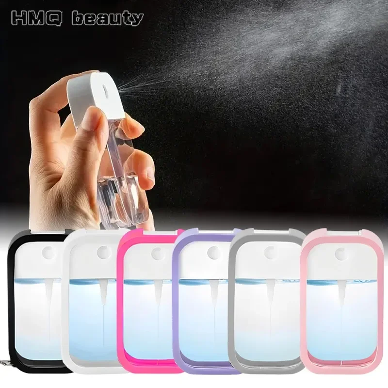 

50ml Card Type Perfume Atomizer Portable Spray Bottle Refillable Sub-Packing Sprayer Disinfectant and Makeup Liquid Dispenser
