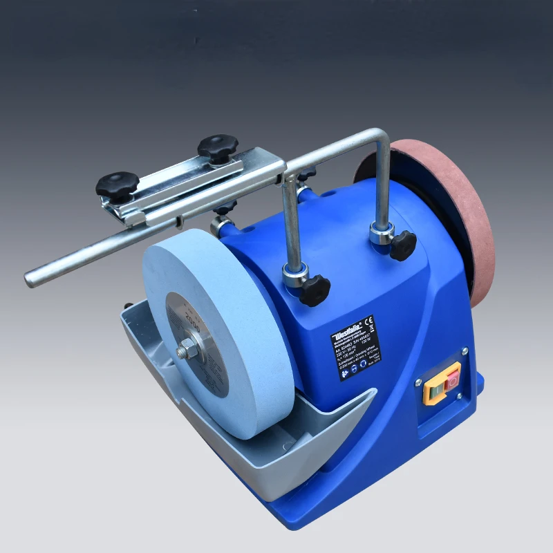 

220V 8 Inch Multifunctional Watercooled Knife Sharpener Small Electric Knife Sharpener Low Speed Water Grinder Polishing Machine