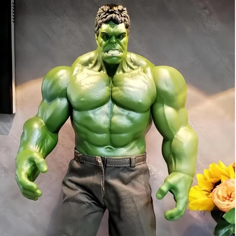 Hot Sale 28cm Hulk Action Figure Figures Doll Anime Characters Model Desktop Ornament Toy Collection Toy Birthday Gift Xmas Gift