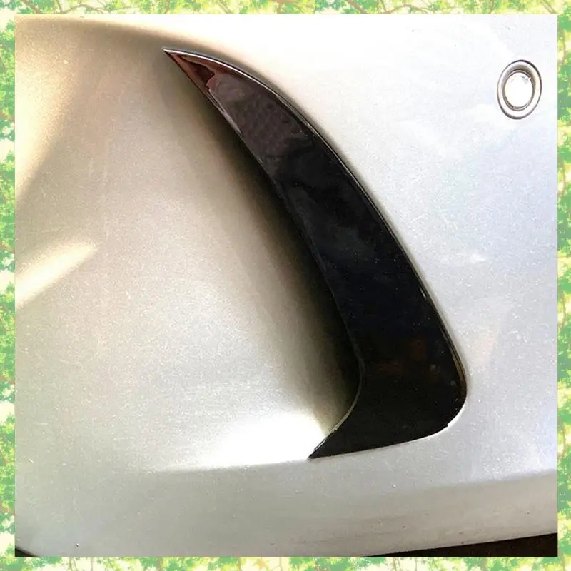 

T84C-Rear Bumper Splitter Spoiler Rear Canard Air Vent Trim For Mercedes Benz CLS Class W218 CLS250 2014-2017