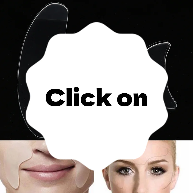 3 Pcs Reusable Wrinkles Patch Anti Eye Forehead Invisible Anti-aging Face Pad Face Skincare Tool