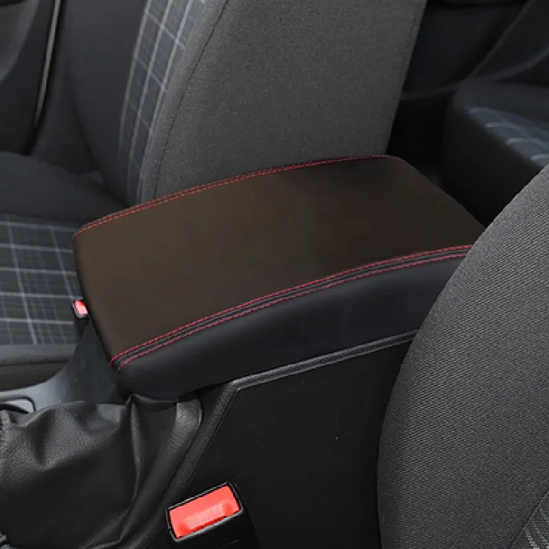 For Skoda Octavia 2015~2020 1pc Car Armrest Box Waterproof Scratch-Resistant Dustproof Kit Trim Cover Direct Install Accessories