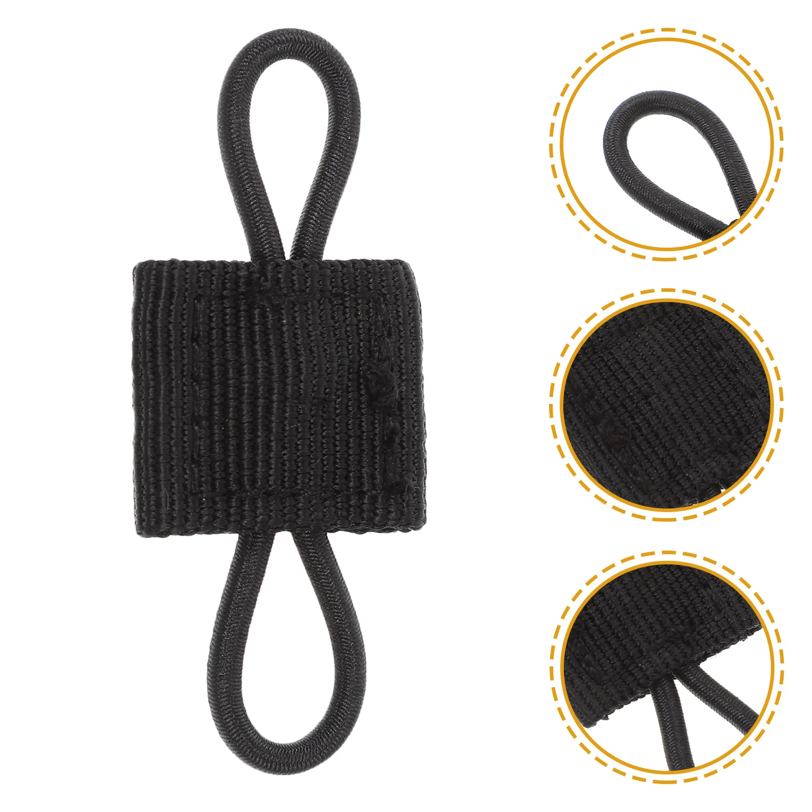 20 piezas sujetador de interfono agarre de nailon duradero para uso manos libres accesorios de viaje para acampar al aire libre sujetador de interfono