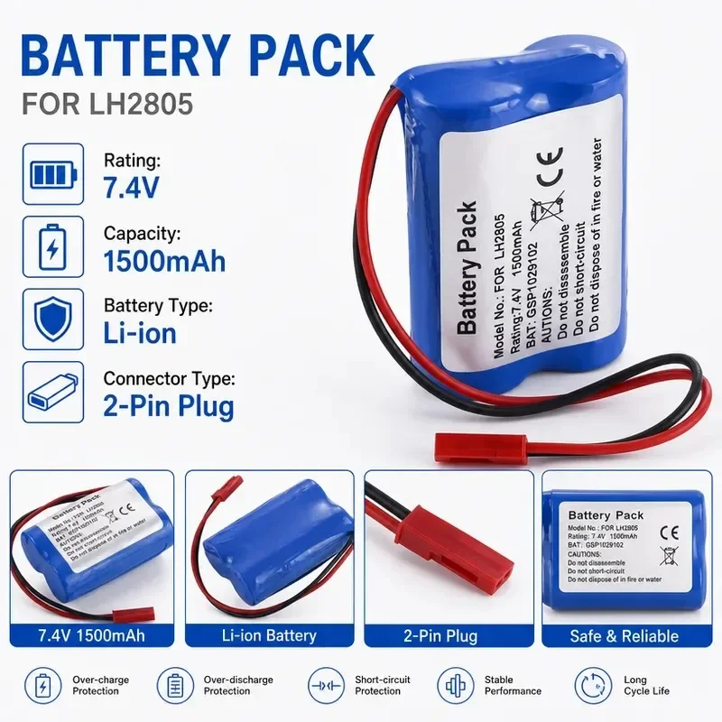 [NEW]  Replacement Battery for LH2805 Infant Monitor