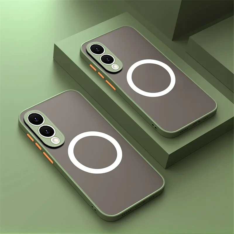 Matte Magnetische Hülle für Samsung Galaxy S26 S25 Edge S24 Ultra S23+ S22 S21 FE A57 A56 A55 A54 A36 A35 A34 A17 A16 A15 5G Cover – Detail 9