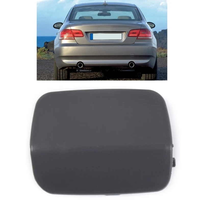 Bumper Tow Hook Cover Caps 51127161497 Replacement Tow Eye Cover Rear Tow Hook Caps Replacements Suitable for 07-10 E92