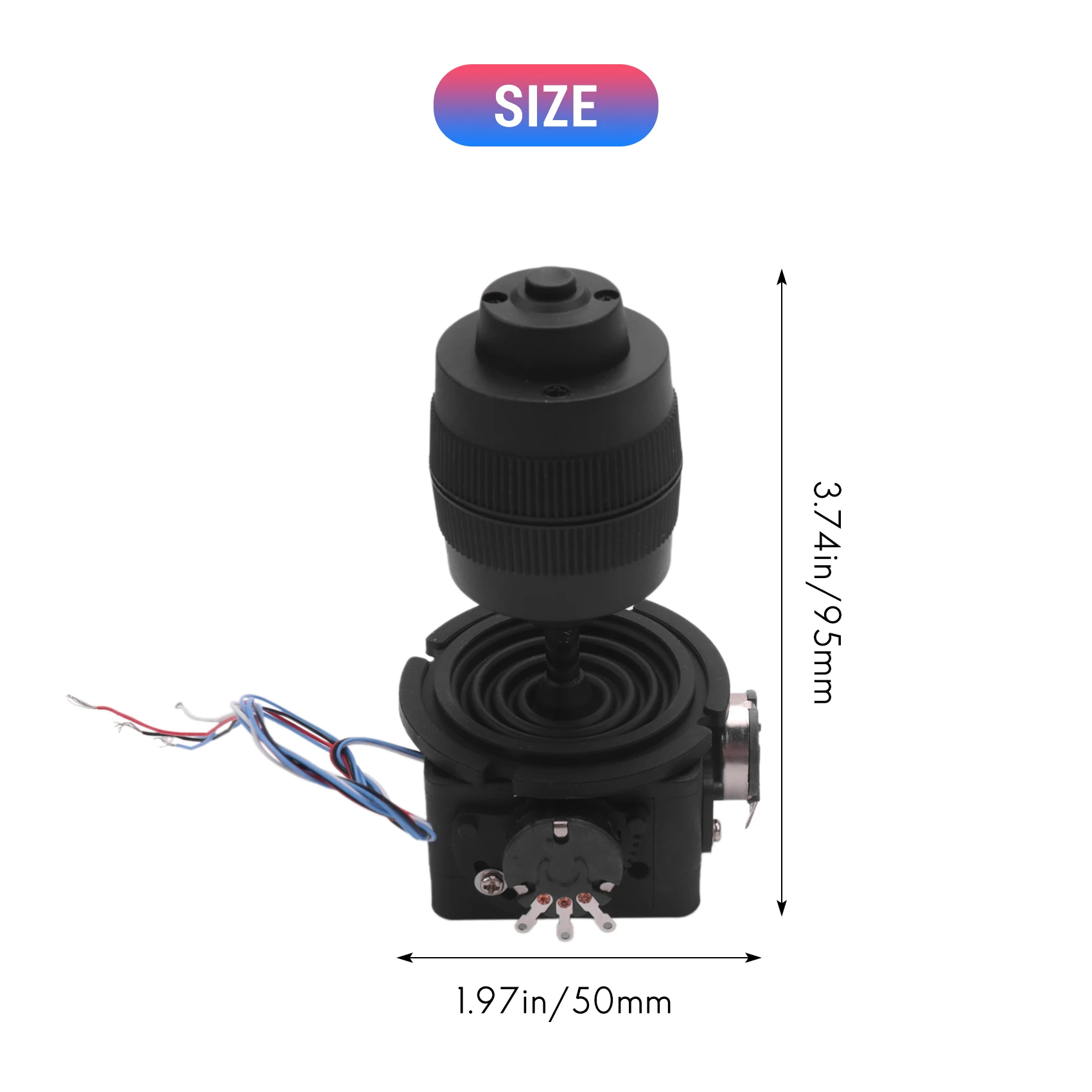 Electronic 4-Axis Joystick Potentiometer Button for JH-D400B-M4 10K 4D Controller with Wire for Industrial