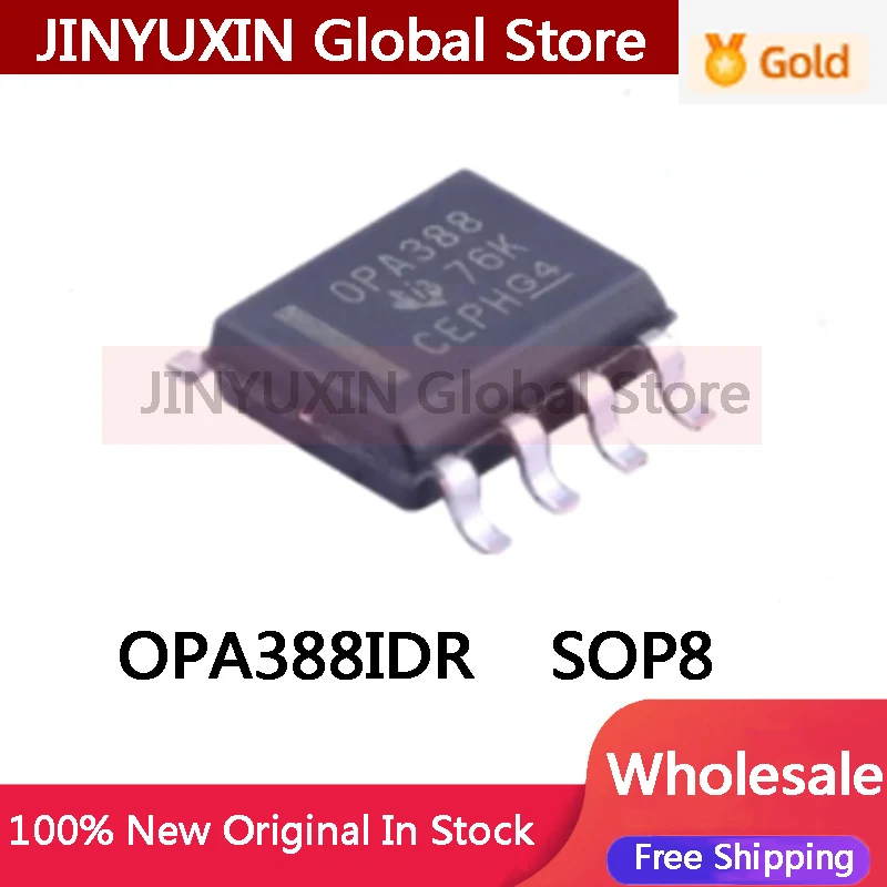 2-10Pcs OPA388IDR OPA388ID OPA388 SOP-8 operational amplifier chip Chip IC Whokesale