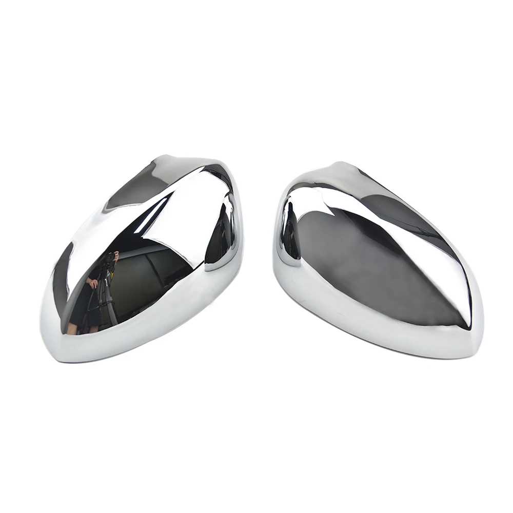 

Left Right Door Side Rearview Mirror Cover Left Right Wing Mirror Cover Replacement for Fiat 500 2007 to 2020
