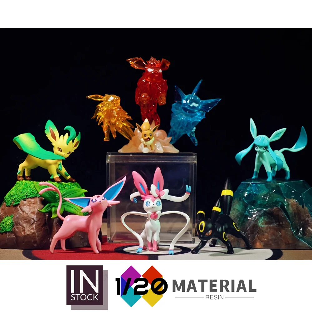 

[В наличии] Мир смолы в масштабе 1/20 [JB] — Leafeon, Glaceon & Sylveon [Split RE-MENT]