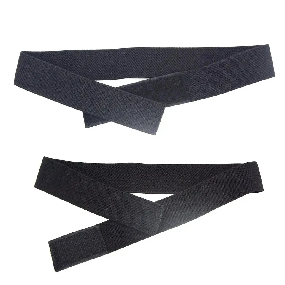 2/5 /10 pieces per package elastic headband wigs grip band lace melting band adjustable fixed wig wrap band image 3