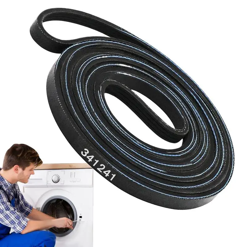 

Dryer Belt Replacement Part 92 Inches Tumble Washer Belt Drum Roller Replacement Part For Tumble Dryers Household Dryers