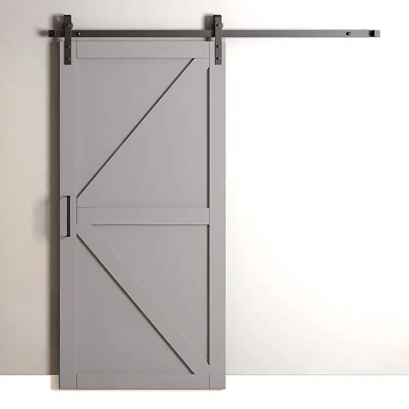 Warehouse door crane rail sliding door track full set, hardware accessories