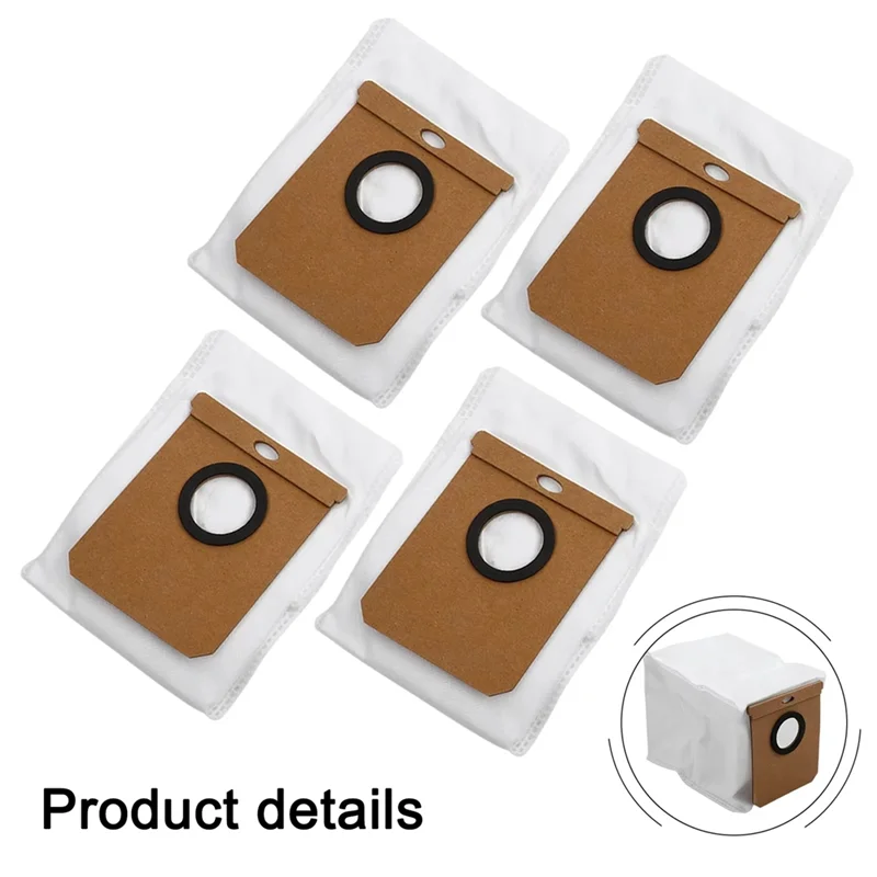 B99A-Dreame X50 Ultra / L50 Pro Ultra Robot Vacuum Cleaner Accessories Replaceable Dirt Disposal Bags