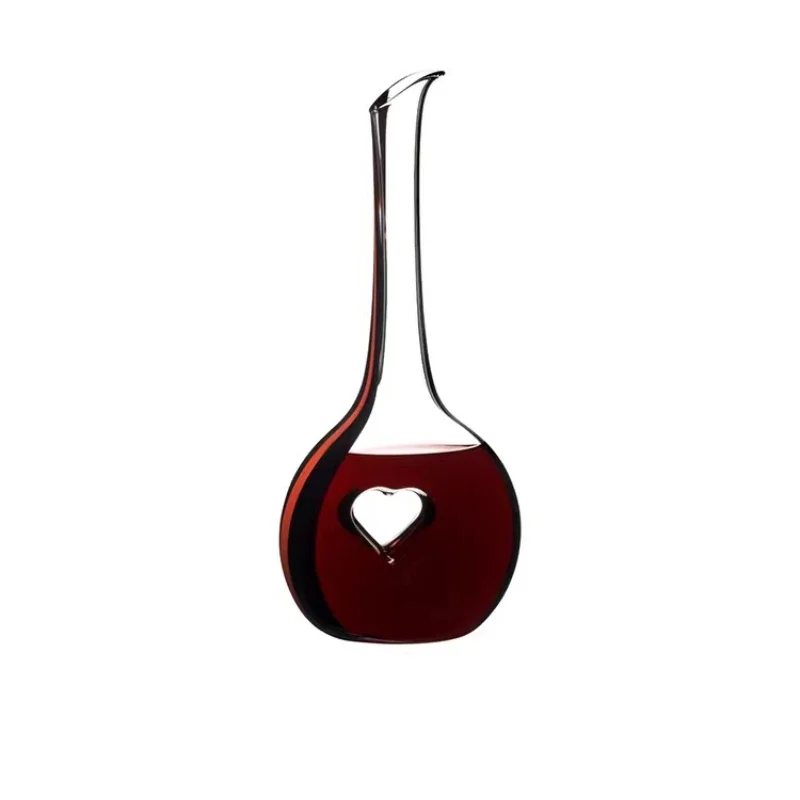 Handmade crystal decanter, red wine glass 2 set, high-end gift.
