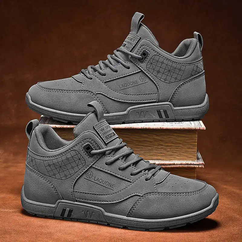 جولة تو كعب سميك الخف العلاجية الحد الأدنى أحذية رجل أبيض أحذية رياضية كاجوال رياضة عارضات ممارسة بسبب