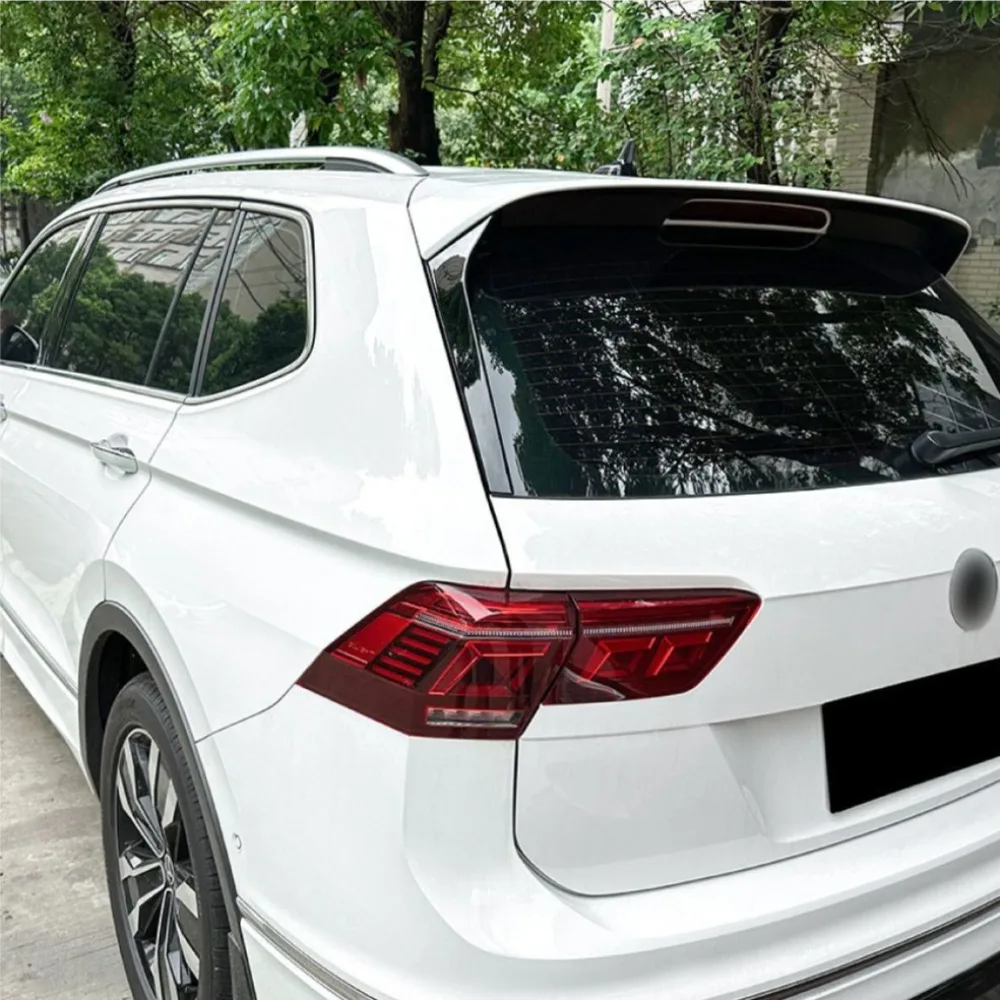 Rear Window Side Spoiler Wing Lip Body Kit For Volkswagen Tiguan MK2 R-Line 2017-2023 Canard Splitter Auto Accessories view 3