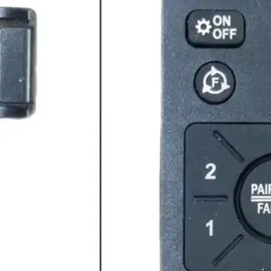 6 Ceiling Fan Light Remote Control Timer Driver With Bracket For Bedroom Living Room Inverter Adjustment Black Switches