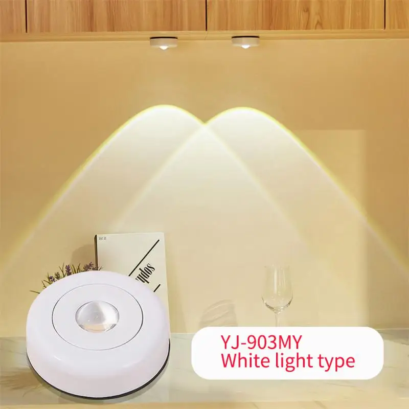 Atmosphere Lamp Battery Powered Closet Night Light Led Cabinet Lights Touch Wall Lamp Night Light Sunlight Touch Lamp