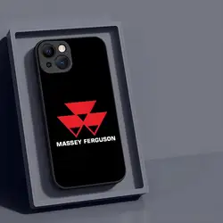 Massey Ferguson Phone Case for iphone 15 Pro Max 14 Mini 13 12 11 X Xr Xs 15 8 Plus Luxury Soft Back Cover