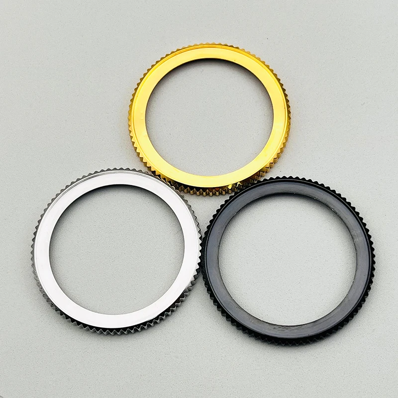 41mm High Quality Gear Stainless Steel Watch Case Bezel Rims Fits Seiko SKX007 SKX009 SKX011 SRPD Watch Replace Repair Parts
