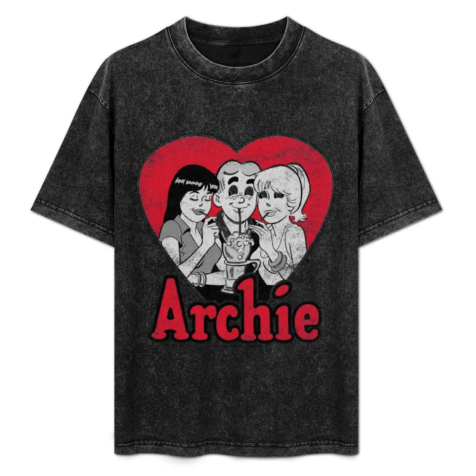 AC119_Archie Comics Milkshake Youth T-Shirt boys whites cotton graphic tees plain black t shirts men