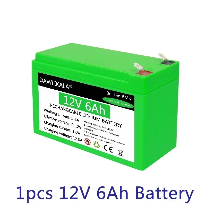 12 V lithiumbatterij 18650 batterij Deep Cycle voor kinderscooters Zonne-opslagbatterij Elektrische verlichting Buiten