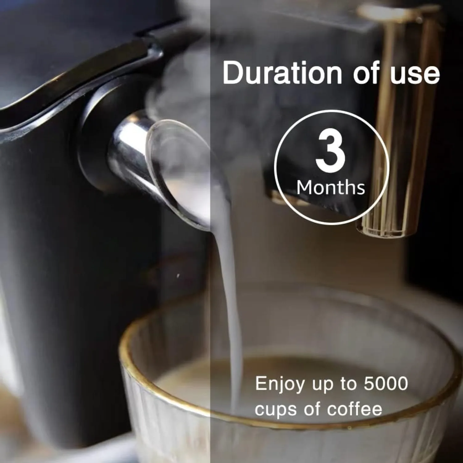Compatible with Philips AquaClean CA6903 Coffee Water Filter for Fully Automatic Coffee Machines Dedicated Anti-Lime Scale Water - view 6