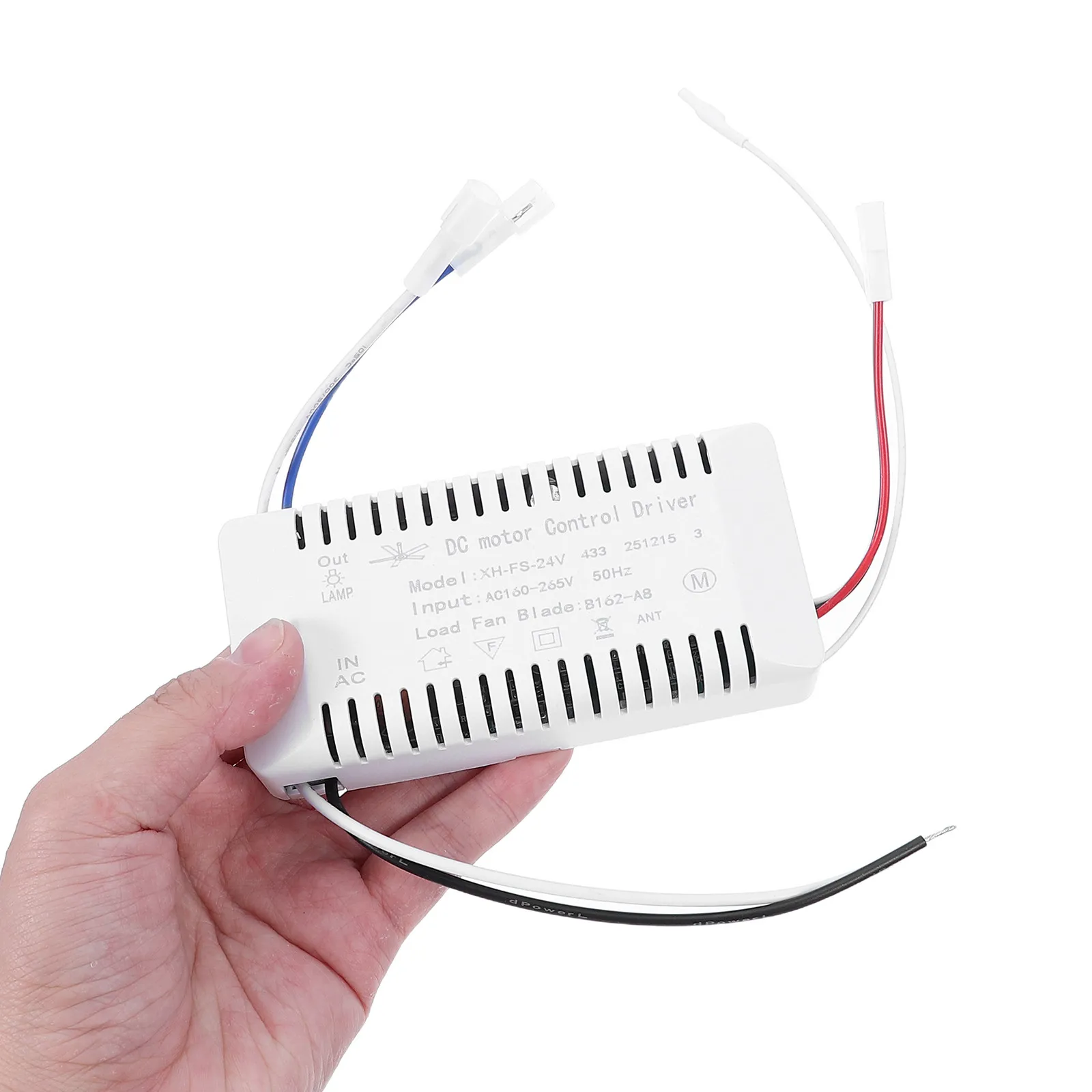 1Set Universal Dc Motor Ceiling Fan Remote Control Module Six Speed Settings Light Timer Ceiling Fan Wireless Controller