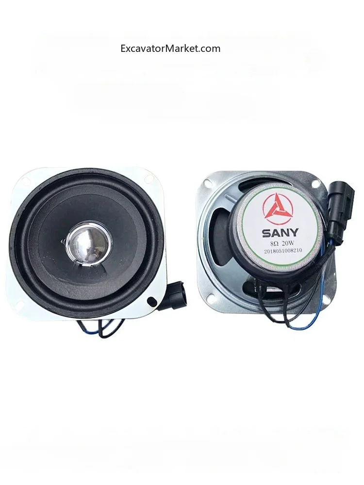 For Sany sy55 60 75 135 195 215c 485 Radio Horn Sound Speaker Original Manufacturer Excavator Parts excavator Accessories