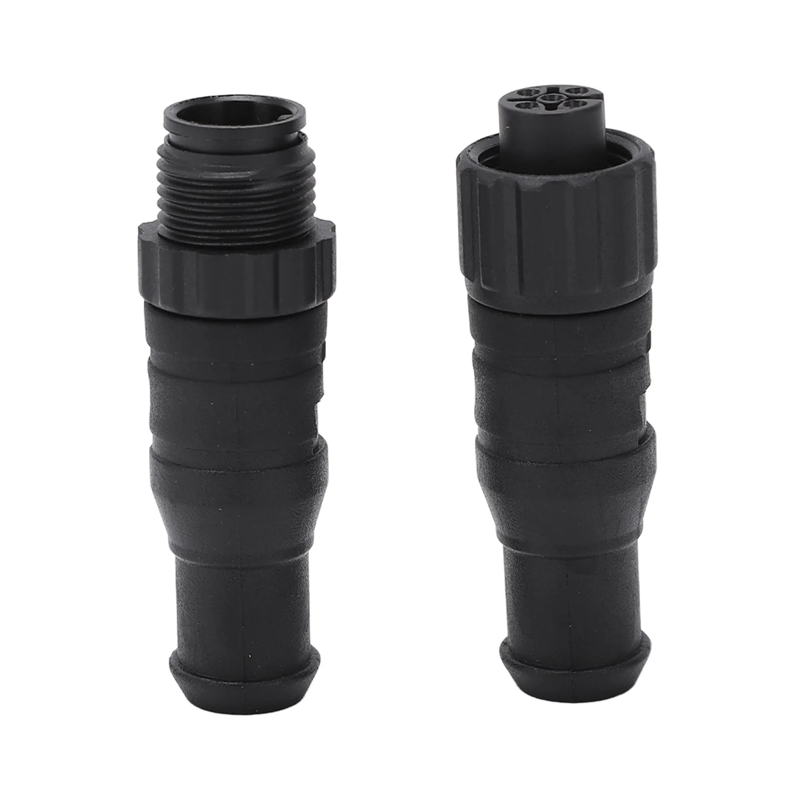 2PCS Marine for NMEA 2000 Terminators M12 Male Female 5 Pin IP67 Waterproof for Lowrance Networks