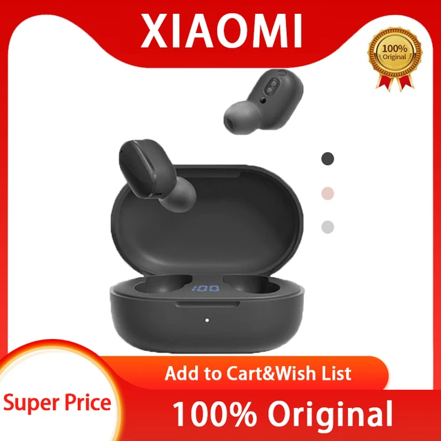 Xiaomi Redmi AirDots 3 TWS Wireless Earphone Bluetooth 5.2 Headphones In Ear Stereo Bass Touch Control Headset With Mic Earbuds AliExpress