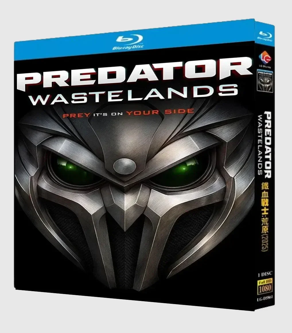 Predator: Wastelands (2025) BD Novo Box Set para Todas as Regiões e e-book