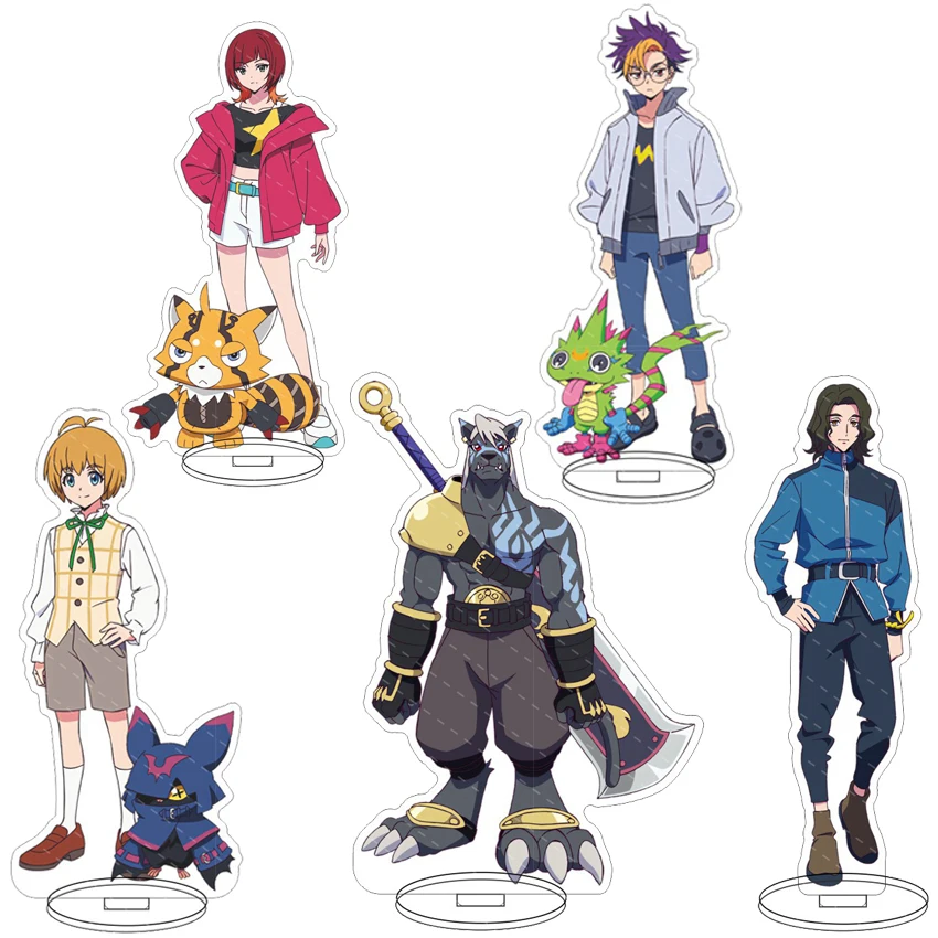 Figura de Acrílico de Anime de 16 CM, Digimon Beatbreak, Tenma Tomor, Sakuy
