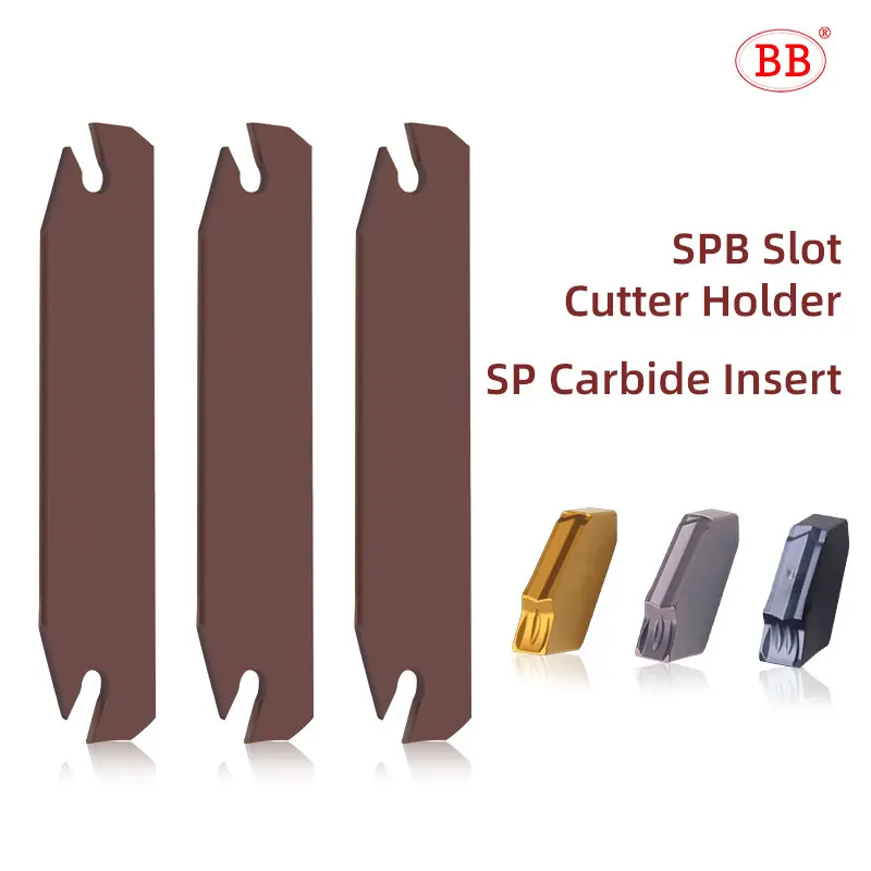 BB SPB Grooving Turning Tool External SPB326 Cutting Holder SP200 SP300 Carbide Insert CNC