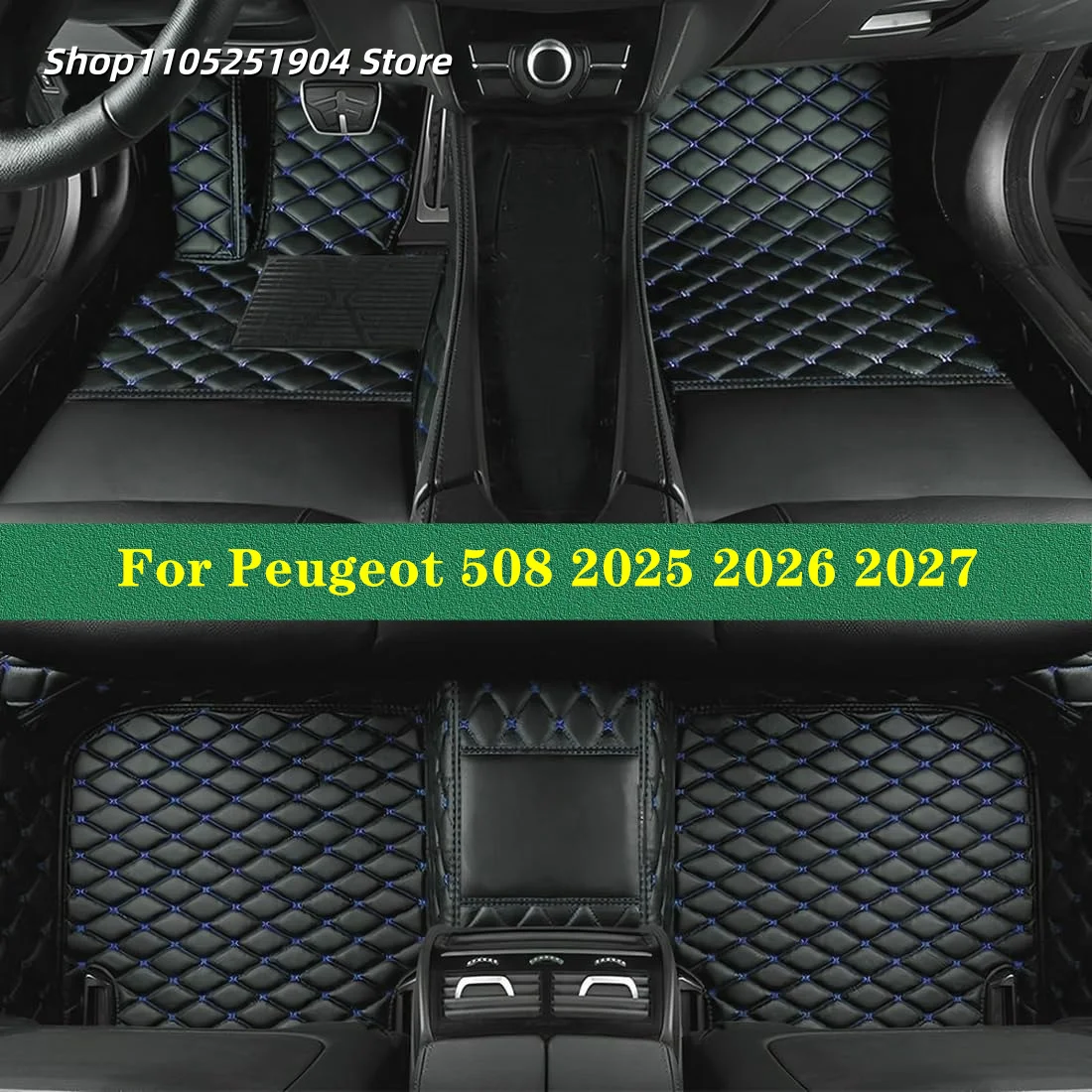 

Автомобильные ковры на заказ, автомобильные коврики для Peugeot 508 2025 2026 2027, автомобильный коврик, аксессуары для интерьера