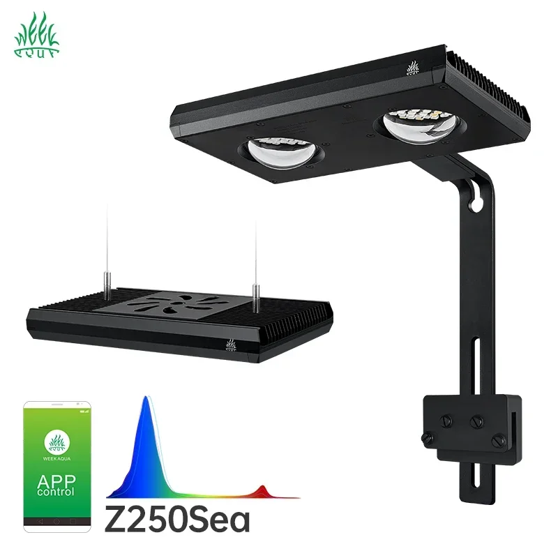 WEEK AQUA Marine Lamp Z400 Z250 Sea RGB Lamp Beads Bracket Hoisting Shading Plate Mobile Phone APP Control