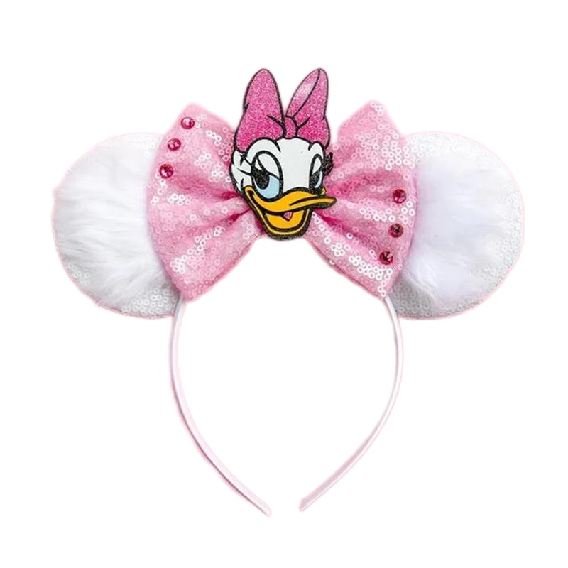 Fashion Mickey Mouse Ears Headbands for Baby Girls Headband Kids Accessories Women Hair Headwear for Festival Carnival Party