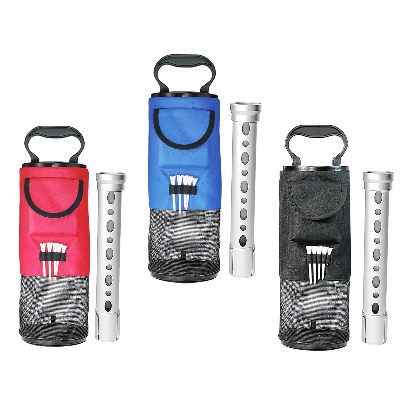 

Шаг из сумки Мяч для гольфа Retriever Мяч для гольфа Практичные вмещает 70 мячей Устройство для сбора мячей для гольфа Сумка для сбора мячей для гольфа