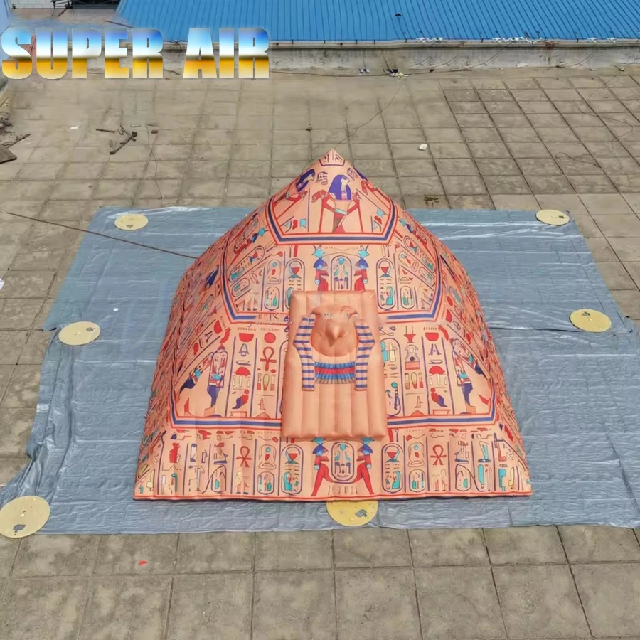 Hot sale special customs used for kids inflatable castle withe inflatable tent  with air blower for party